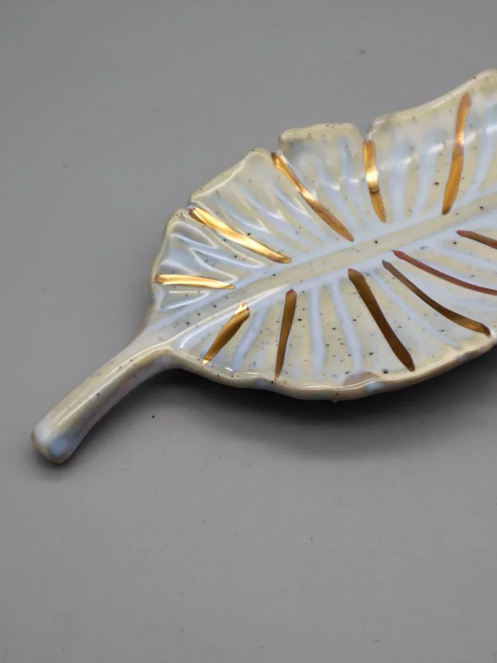 by Anthropologie Artemis Feather or Leaf Trinket Catch-all Dish 10